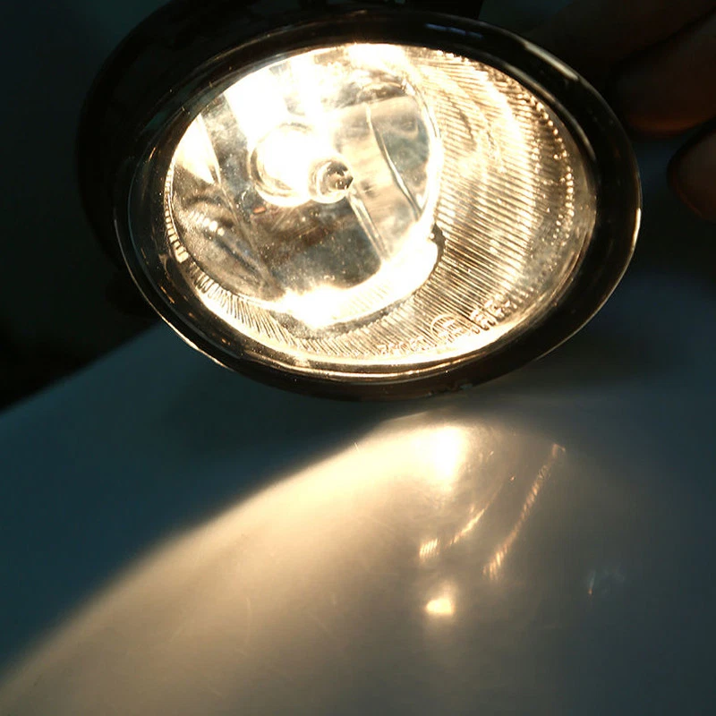 Set of 2 Clear Lens Fog Light Fit For 2009-2012 Audi A4 Quattro LH & RH w/ Bulbs - Изображение 2 из 4