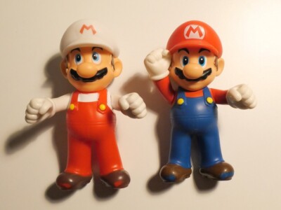 SUPER MARIO BROS -  2X MARIO - 2 FIGUREN, 12 cm