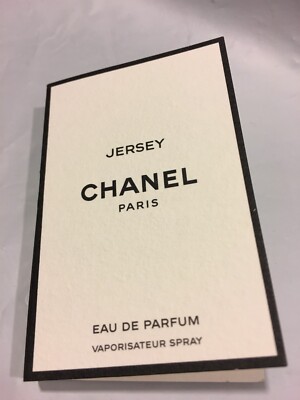 WOMENS JERSEY LES EXCLUSIFS DE CHANEL EDP 1.5 ML PERFUME SAMPLE VIAL CARDED