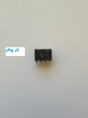 MC1741CP1 IC DIP8 Amplificador Operacional Amplifier1 Func 7500uV MC 1741 CP1