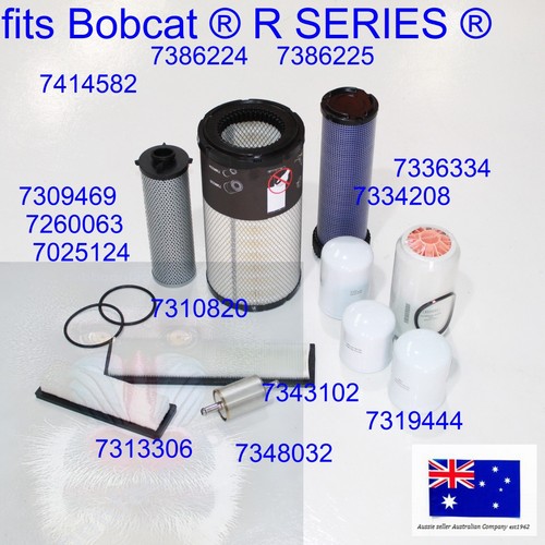 fits Bobcat Filter Kit 7386224 7386225 7319444 7336334 7334208 7313306 7310820 - 第 5/9 張圖片