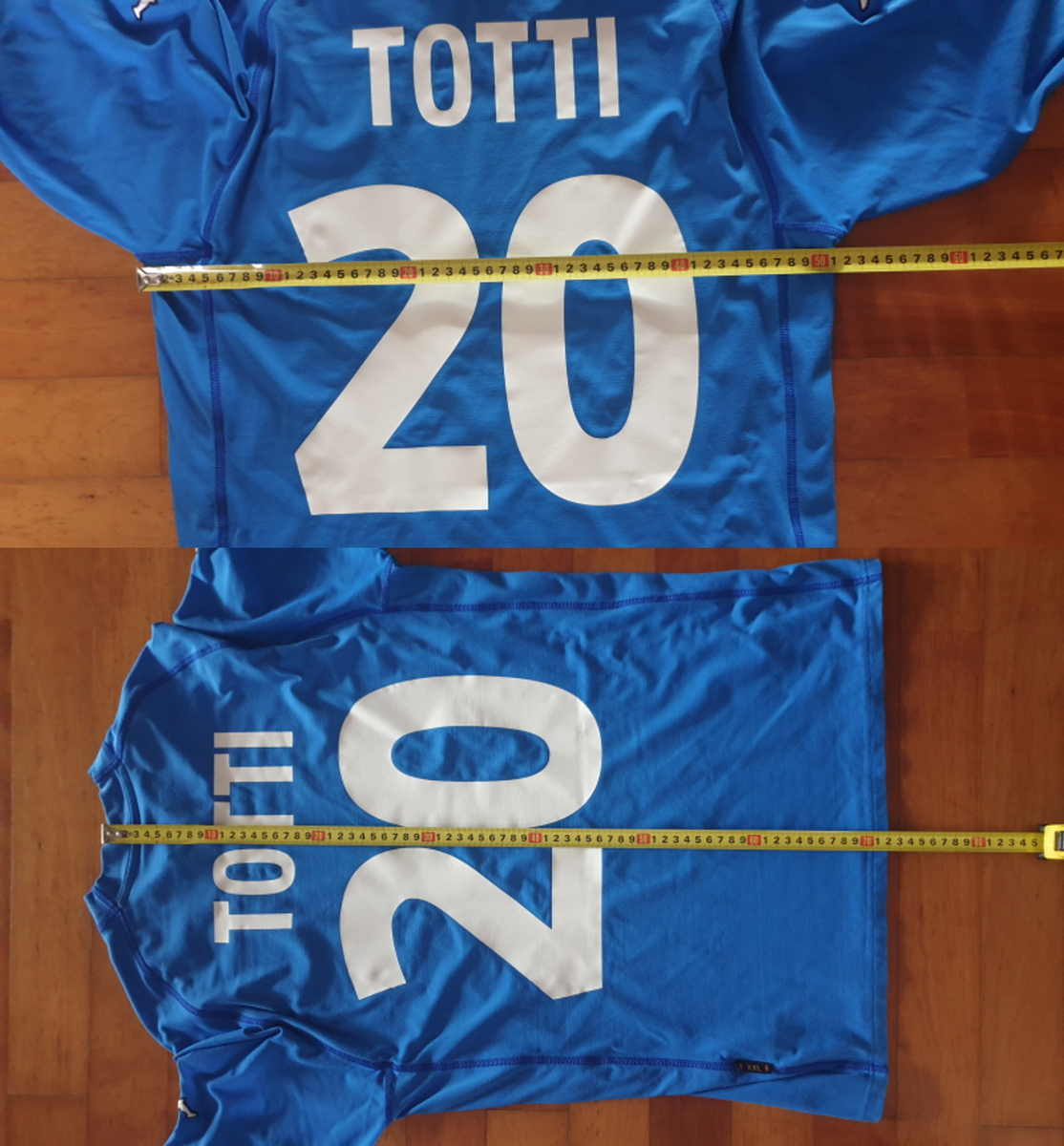 XXL) ITALY ITALIA SHIRT JERSEY TOTTI MAGLIA CAMISETA AS ROMA