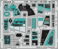 MW22 Eduard FE1097 MI-24V 1/48 Zoom Set For Zvezda