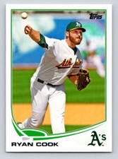 2013 Topps #48 Ryan Cook Oakland Athletics