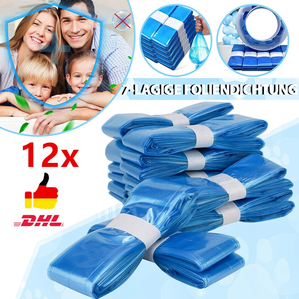 12STK Nachfüllbeutel kompatibel mit Angelcare Tommee Tippee Nachfüllkassetten