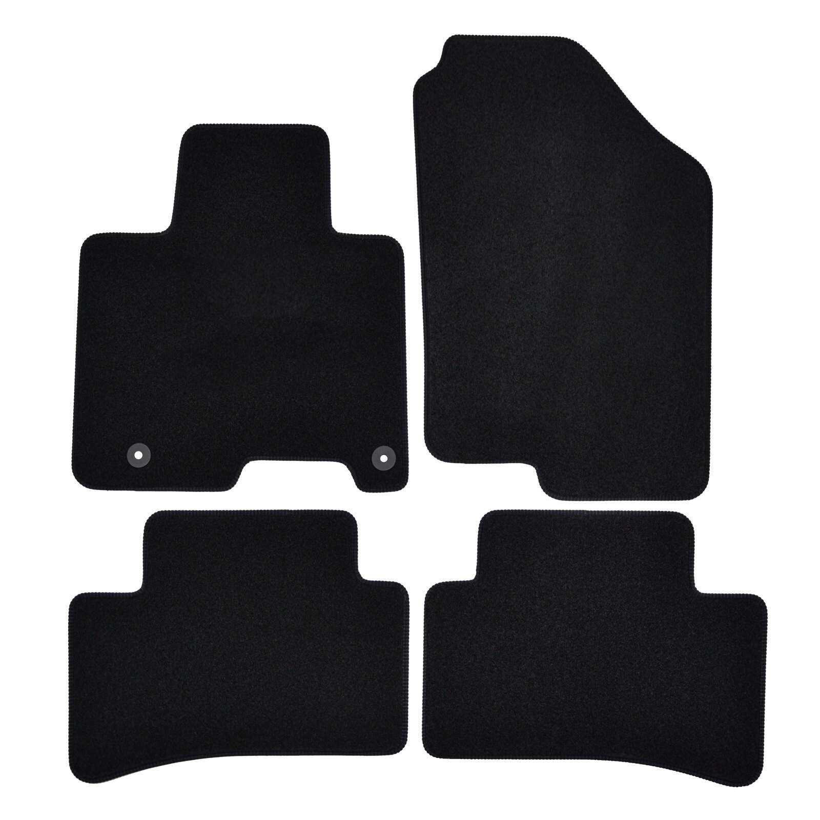 Tapis en velours premium pour Hyundai Tucson dès 2021, l'élégance sur mesure en noir