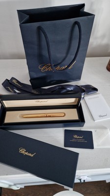 AUTHENTISCHER CHOPARD KUGELSCHREIBER BRANDNEU MIT BOX UND GESCHENKTÜTE