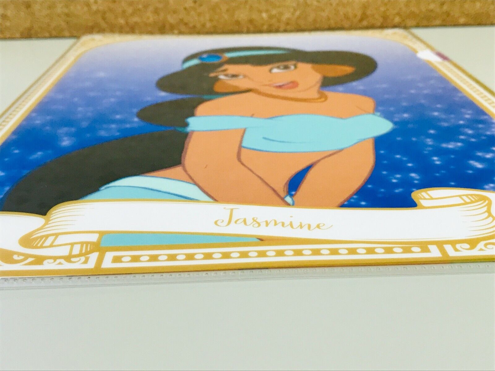 Disney Princess Jasmine Aladdin A4 Clear File Folder Japan Tokyo Limited New