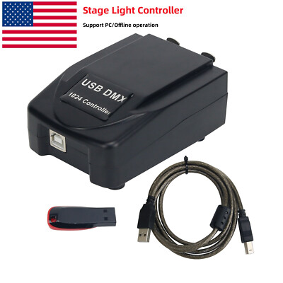 TP-D17 3-Core for Stage Light Controller USB for Martin Light-Jockey 1024CH *USA
