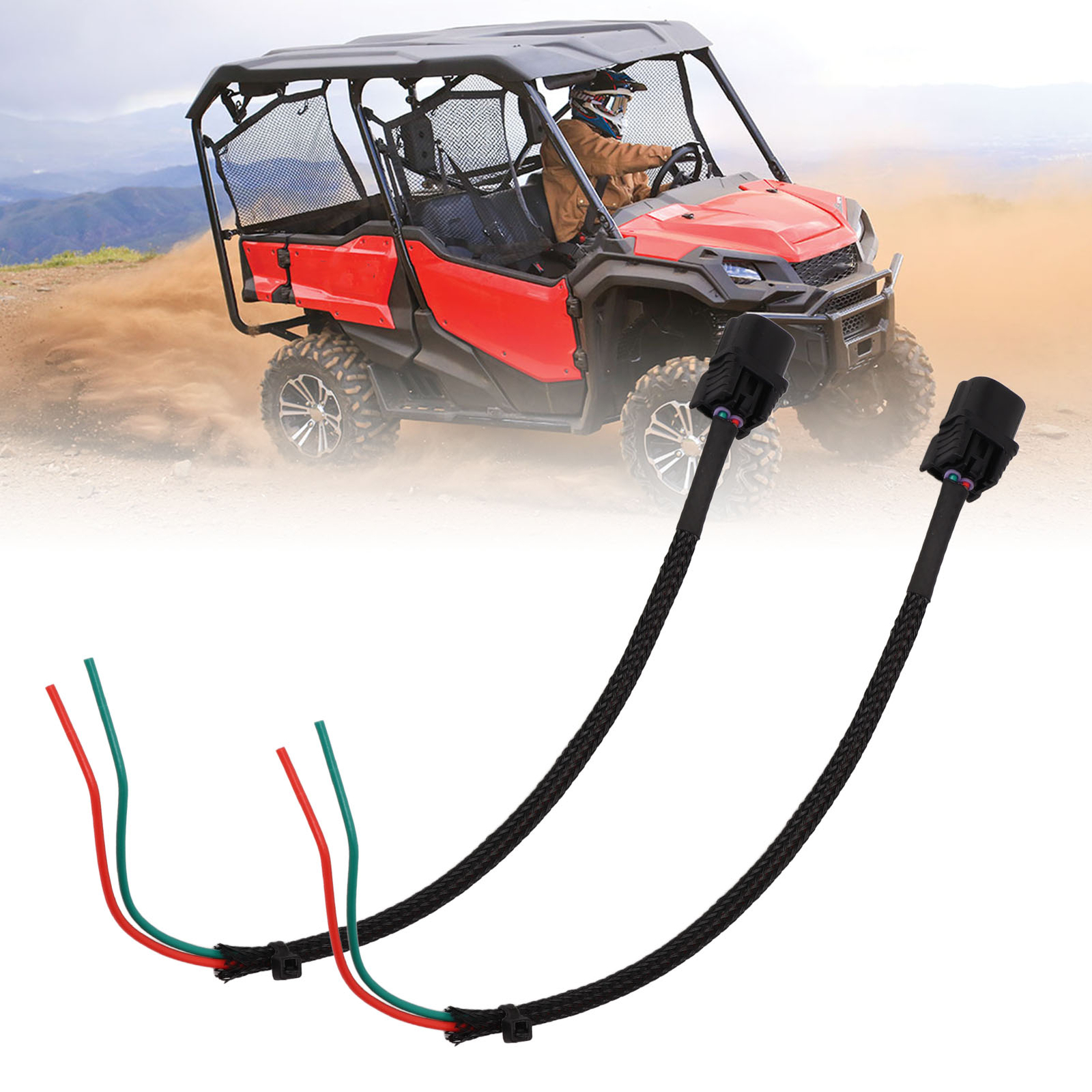 ･2 Sets Fuel Injector Wiring Repair Kit Wire Connector For Talon 1000