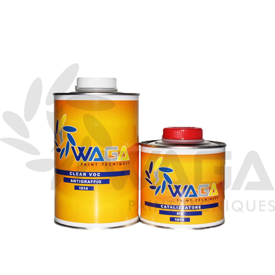 Waga Kit per Verniciatura Carrozzeria Auto e Moto 1L - Vernice a scelta - Immagine 4 di 4