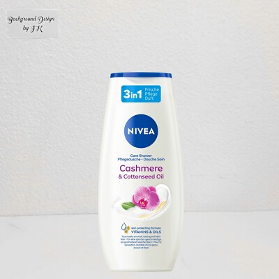 Nivea Cashmere Cottonseed Oil Shower Gel 250Ml Vitamins And Oils Care