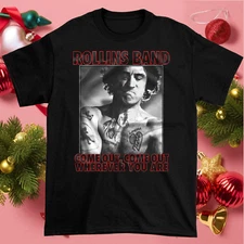 ROLLINS band member All size Christmas shirt White Unisex NG1865
