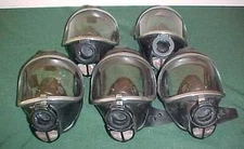 5 DRAEGER DRAGER PANORAMA NOVA SCBA GAS AIR FULL FACE MASK RESPIRATOR 