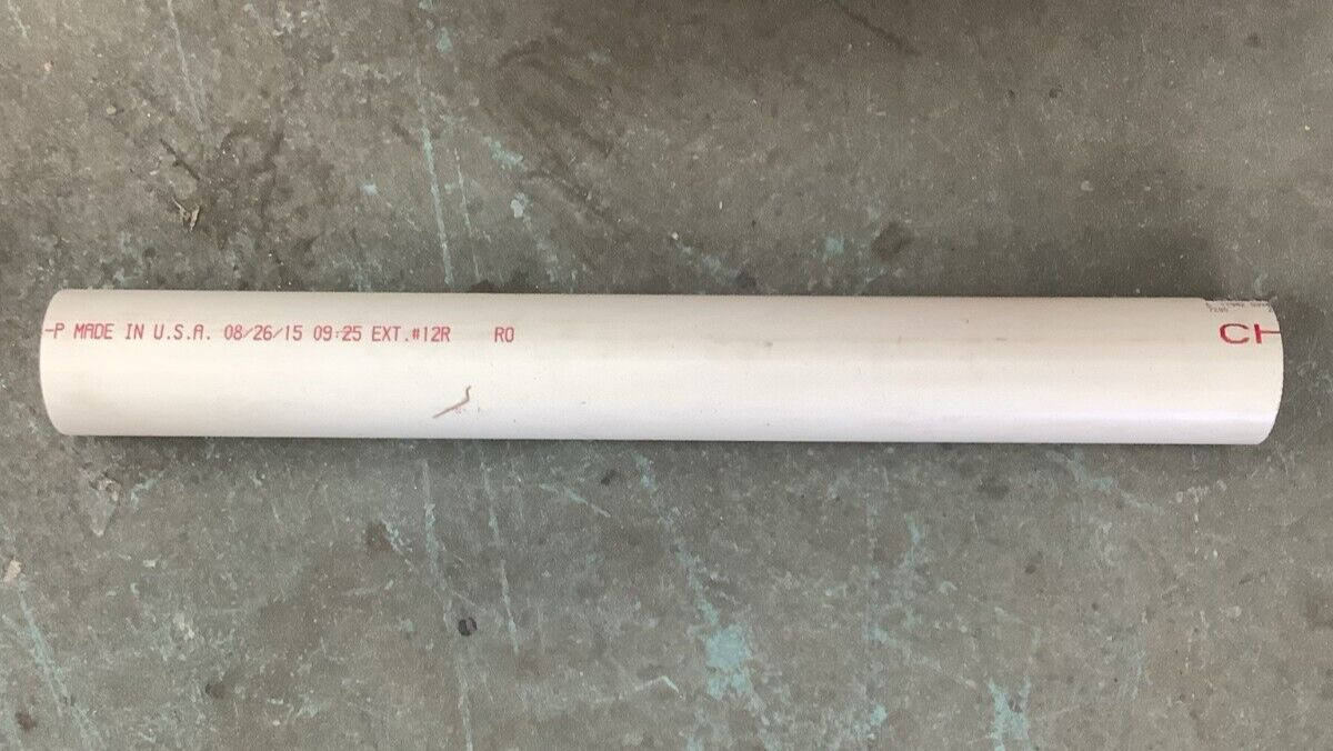 Charlotte Pipe 3/4 X 10 PVC Schedule 40 Pressure PlainEnd, 55 OFF