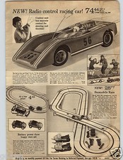 1971 PAPER AD 4 Pg Snowmoile Race Train Life-Like Mar Bachmann Cannonball H O N