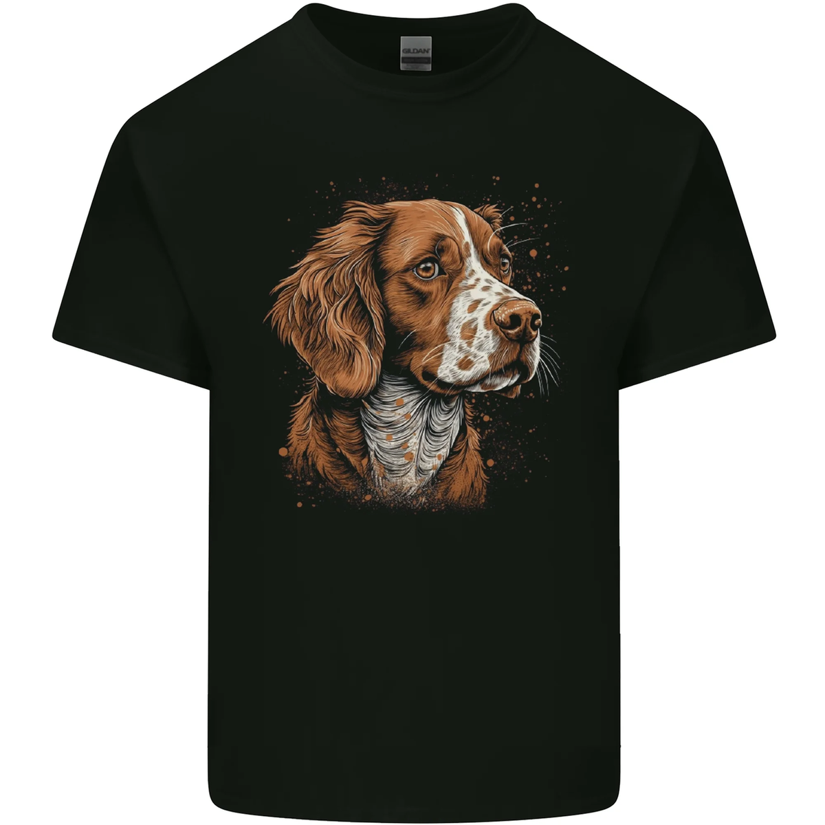 Tasse Epagneul Breton - Mug Bleu Avec Chien - J'aime Art-Dog - AGA