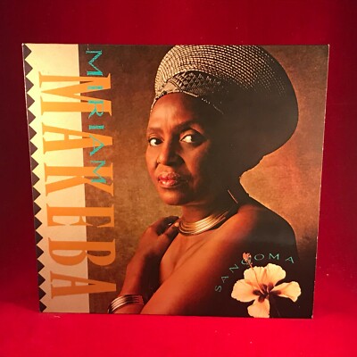 MIRIAM MAKEBA Sangoma 1988 German Vinyl LP + INNER Hugh Masekela  Tony Cedras