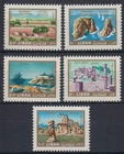 Lebanon Lebanon 1966 ** Mi.946/50 Sights Views Grotto Ruins