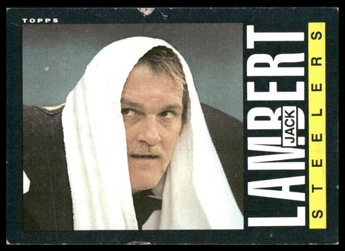 Jack Lambert #357 1985 Topps card
