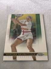 Martina Navratilova 2024 Topps Chrome tennis card #175