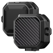 For Samsung Galaxy BUds 4/Buds 4 Pro Carbon Fiber Armor Case w/ Lock  Keychain