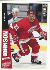 1996-97 Upper Deck Collector's Choice - Greg Johnson #78 Detroit Red Wings
