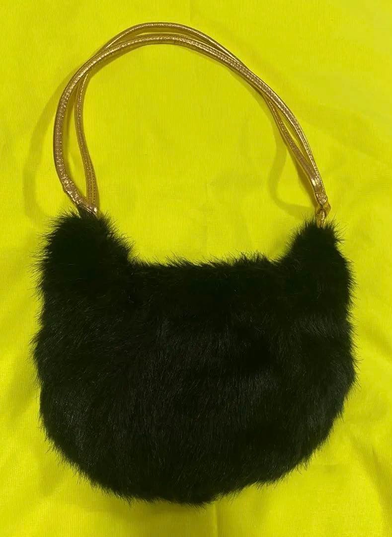 Tsumori Chisato Black Fur Shoulder Bag | eBay
