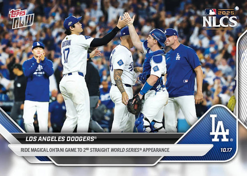 2025 Topps Now 883 LOS ANGELES DODGERS®