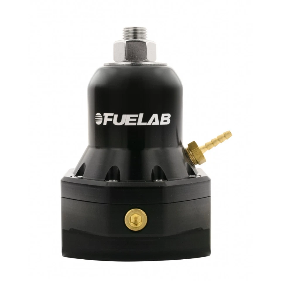 Regulador de presión de combustible Fuellab 565 EFI 40-80 PSI (2) -10AN pulgadas (1) -10AN | negro Foto 2 de 3