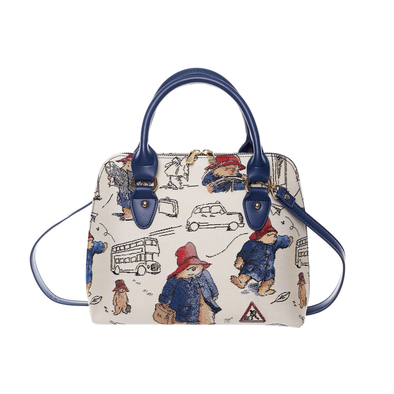 Paddington Bear Handbag Covertible Bag Ladies Shoulder Crossbody Signare Woven