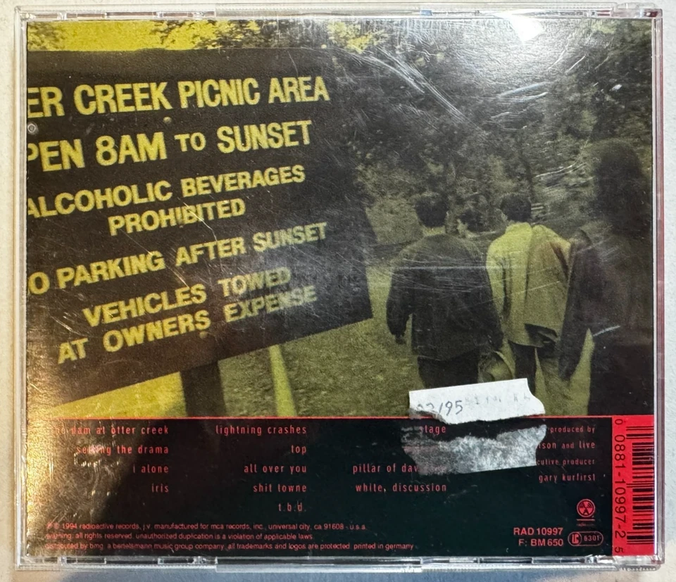 Live - Throwing Copper - CD - guter Zustand - Bild 2 von 3