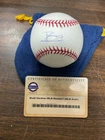 Brett Gardner MLB Authentic COA Autographed Major League OML Baseball Steiner
