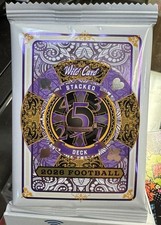 2026 Wild Card Five Card Draw Stacked Deck Hobby Jumbo Pack