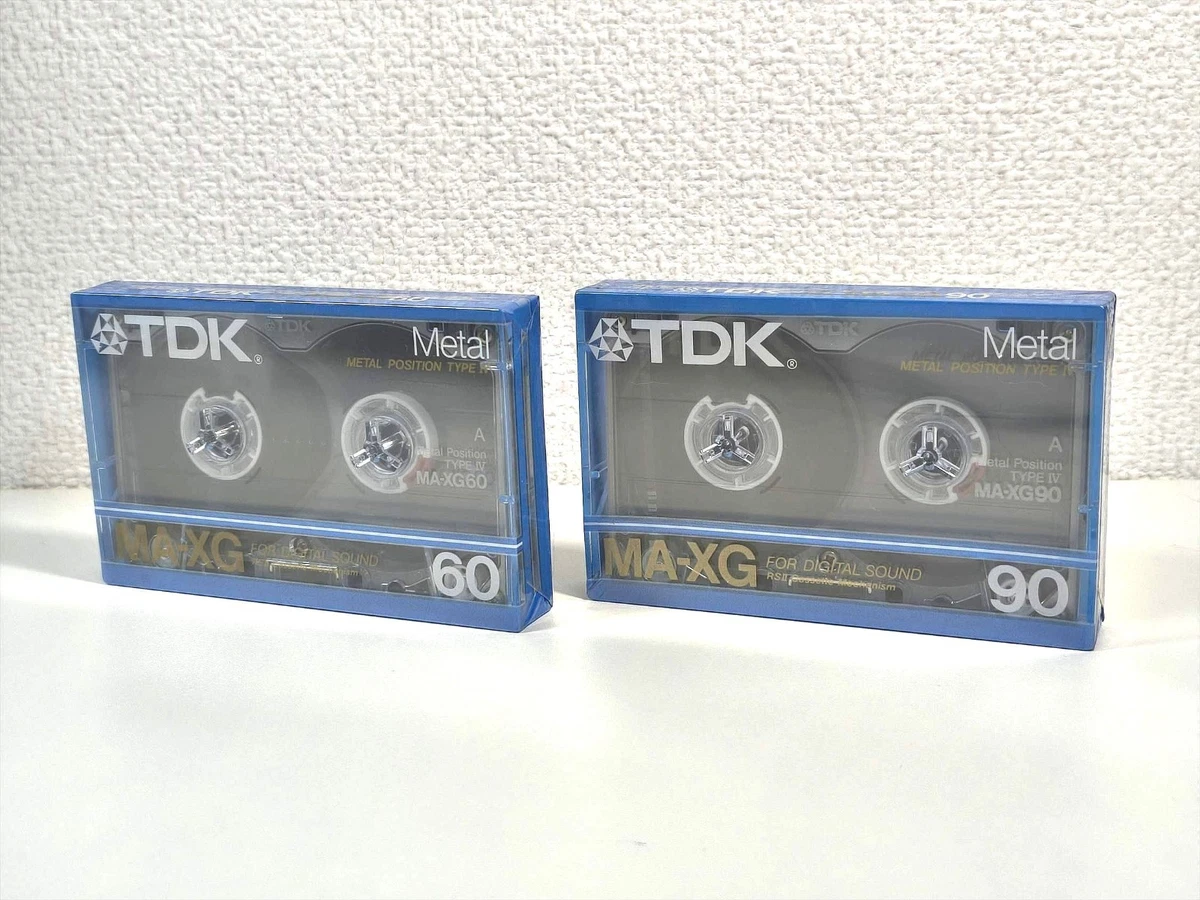 TDK IV MA - 0 Metal TYPE MA-X Cassette カセットテープ Position 