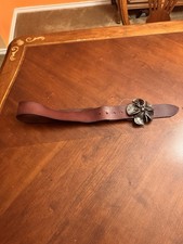 Unbranded Brown Genuine Leather Belt Size M