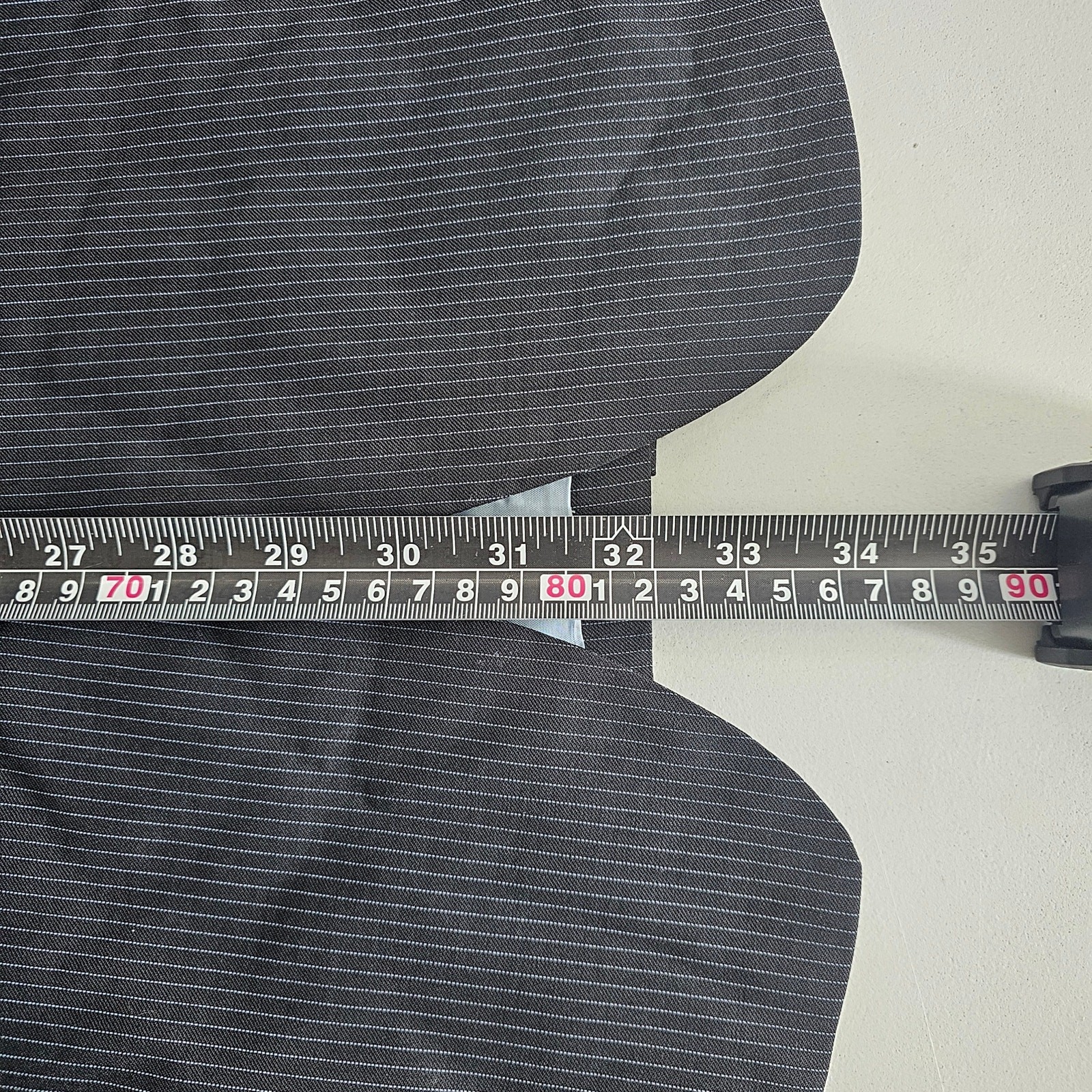 Hugo Boss 44L Bertolucci Movie Blue Super 120 Pinstripe Blazer Sport Coat Jacket thumbnail 11