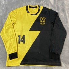 Vintage High 5 Soccer Jersey #14 Adult Size L Yellow Sportswear Made In USA