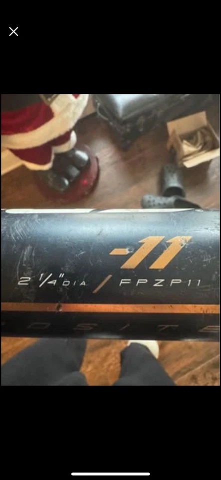 ¡Bate lanzamiento rápido Rawling Quarto! Usado en 1 juego y éxitos para romperlo solamente. Foto 3 de 4