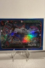 2024 Topps Holiday - Ketel Marte #H87 Blue Metallic Glitter