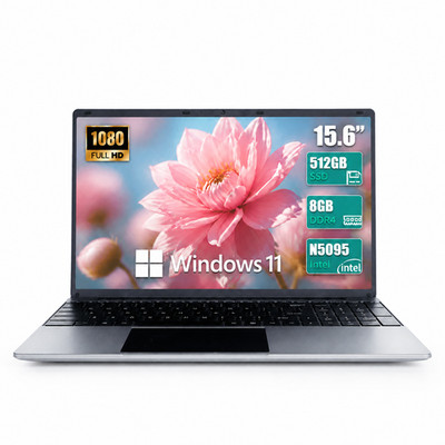 2026 Laptop Computer 15.6'' Office 2024 Intel CPU 8GB RAM & 512GB Storage Win 11