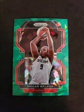 2022 Panini Prizm WNBA Megan Walker Green Fanatics Cracked Ice #120