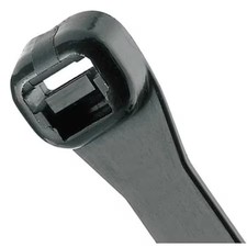 Panduit Sg450hg-Q0 Cable Tie, 19 In L, 5-1/4 In Max Bundle Dia., Black, Nylon,