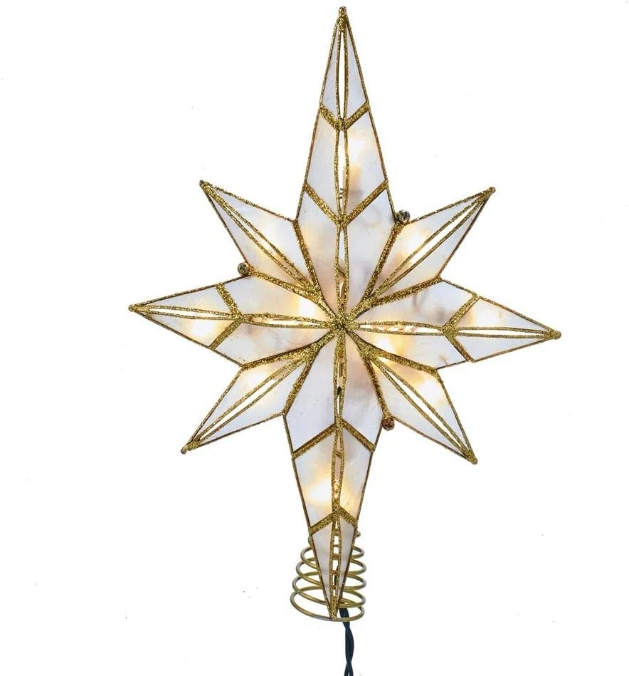 Gold Bethlehem Star Christmas Topper - Image 3 of 4
