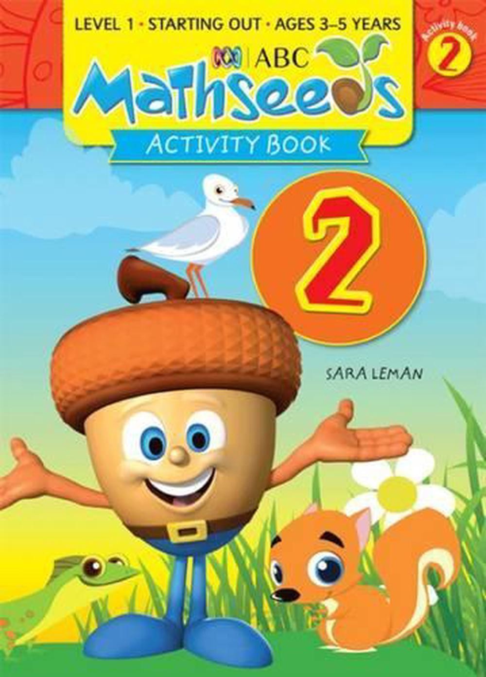 ABC Mathseeds - Activity Book 2 by Sara Leman (English) Paperback Book