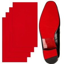 Ashoeset Red Bottoms Shoe Sole Protector, 4 Pcs 8.0" 4.5", 4 -2 Pairs