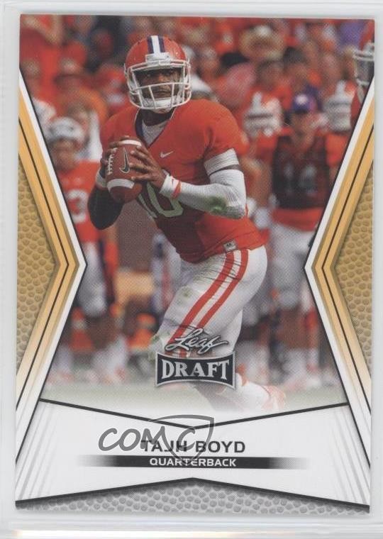 2014 Leaf Draft Gold Tajh Boyd #69 Rookie RC 0w8