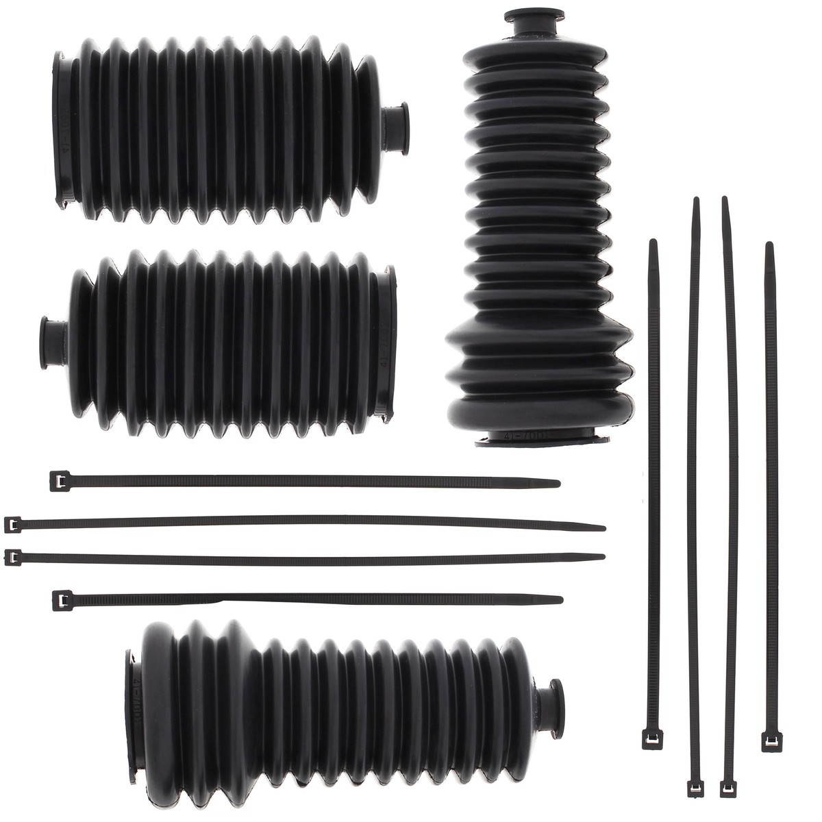 BossBearing Steering Replacement Rack Boot Combo Kit for Polaris 