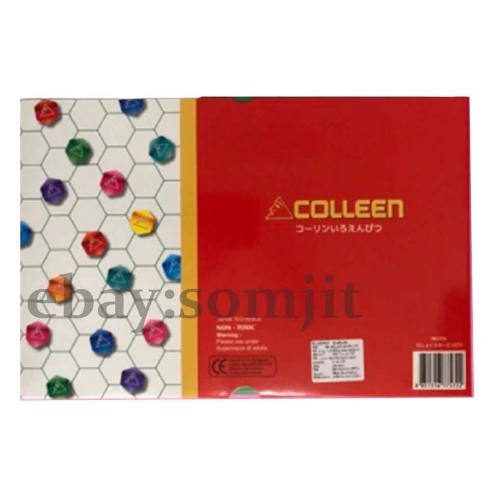 Colleen Lápices de Colores Madera 72 Colores Arte Pintura Regalo Dibujo Boceto Set 1 Caja Foto 4 de 4