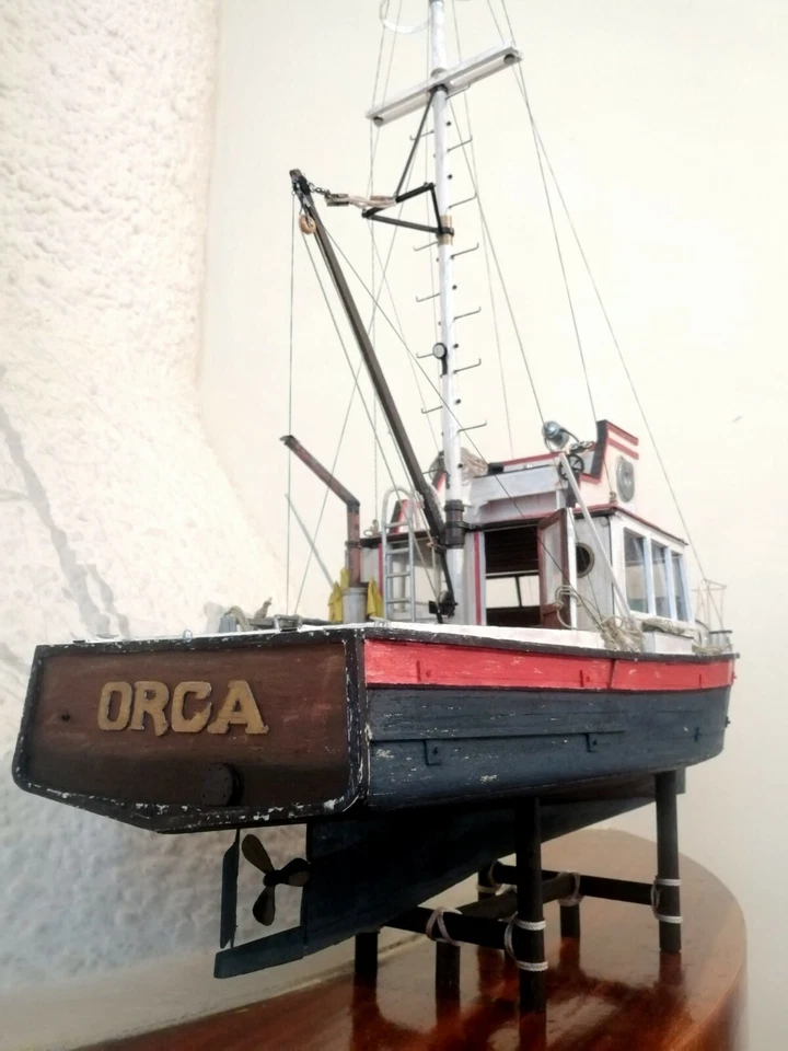 Lo Squalo - Modellino Statico del Peschereccio  "ORCA" del film (1975) - Immagine 2 di 4